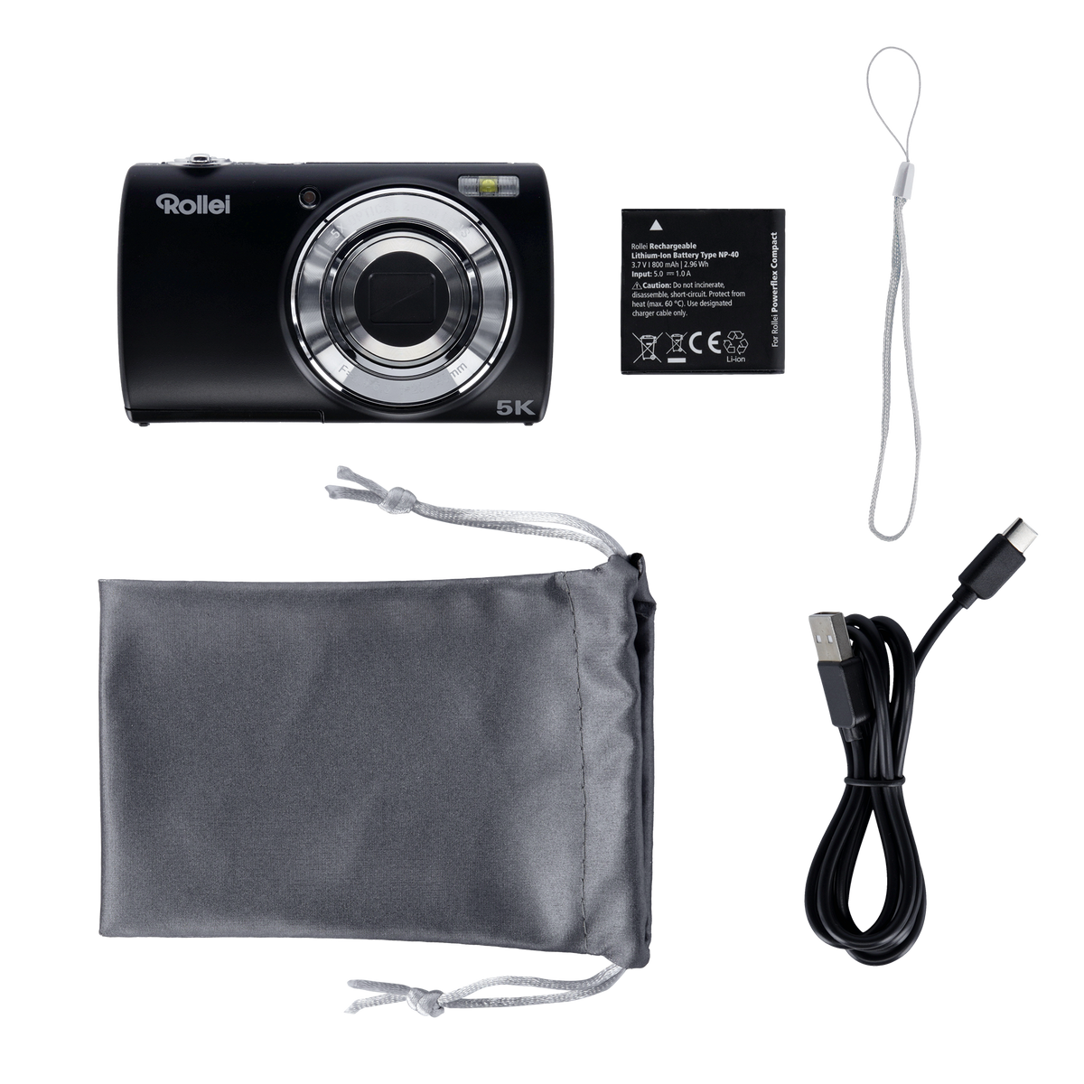 Powerflex Compact I 64 MP Digitalkamera mit 5K