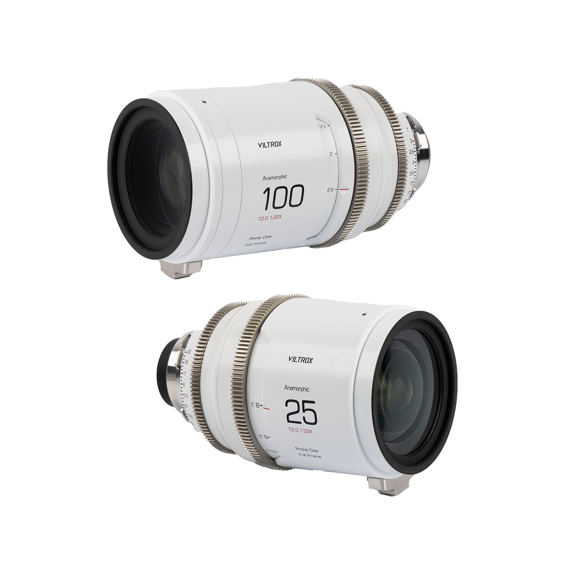 Viltrox Anamorphic Cine-Objektiv Set 25/100 mm T2.0 1.33x mit PL-Mount