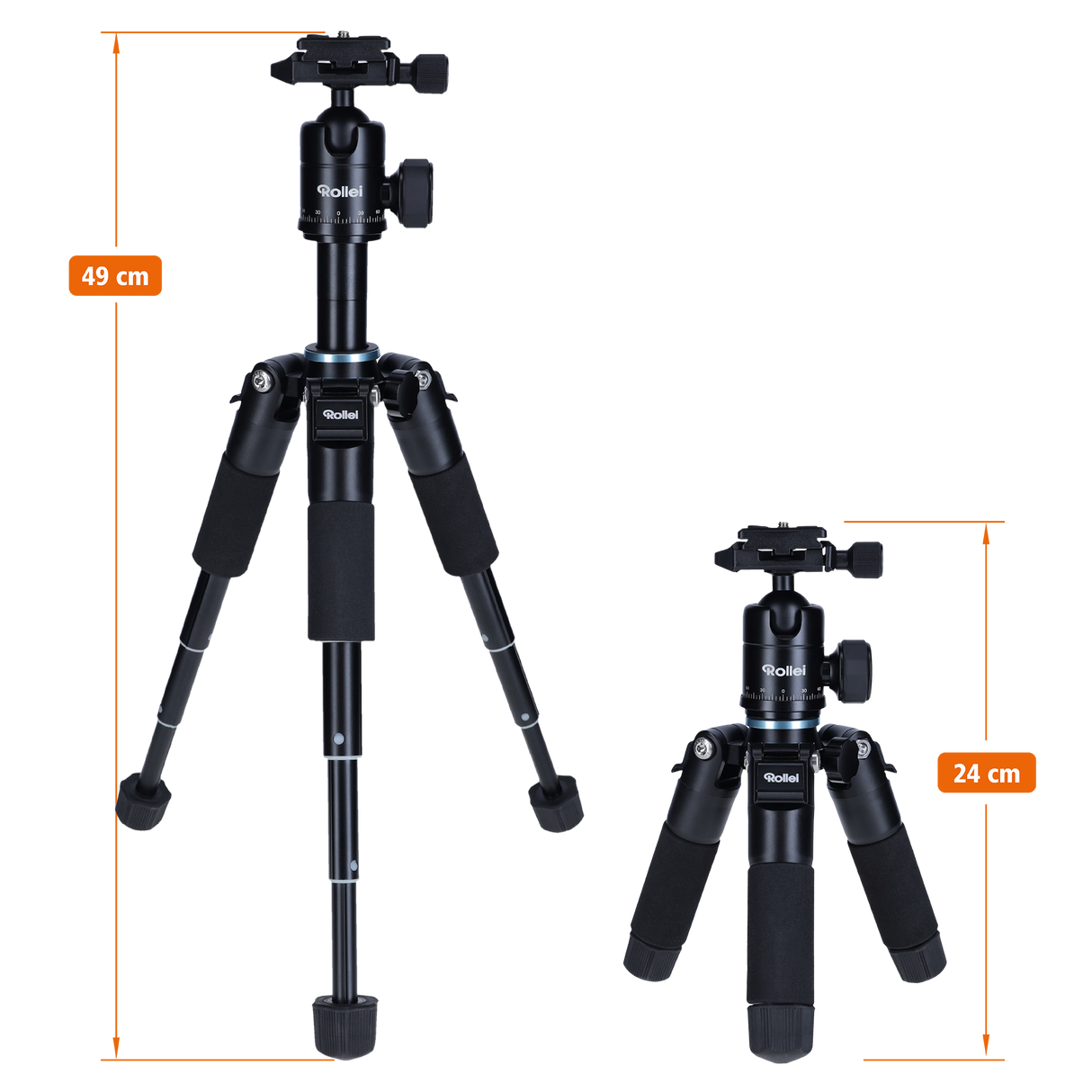 Compact Traveler Mini M-1 Stativ schwarz