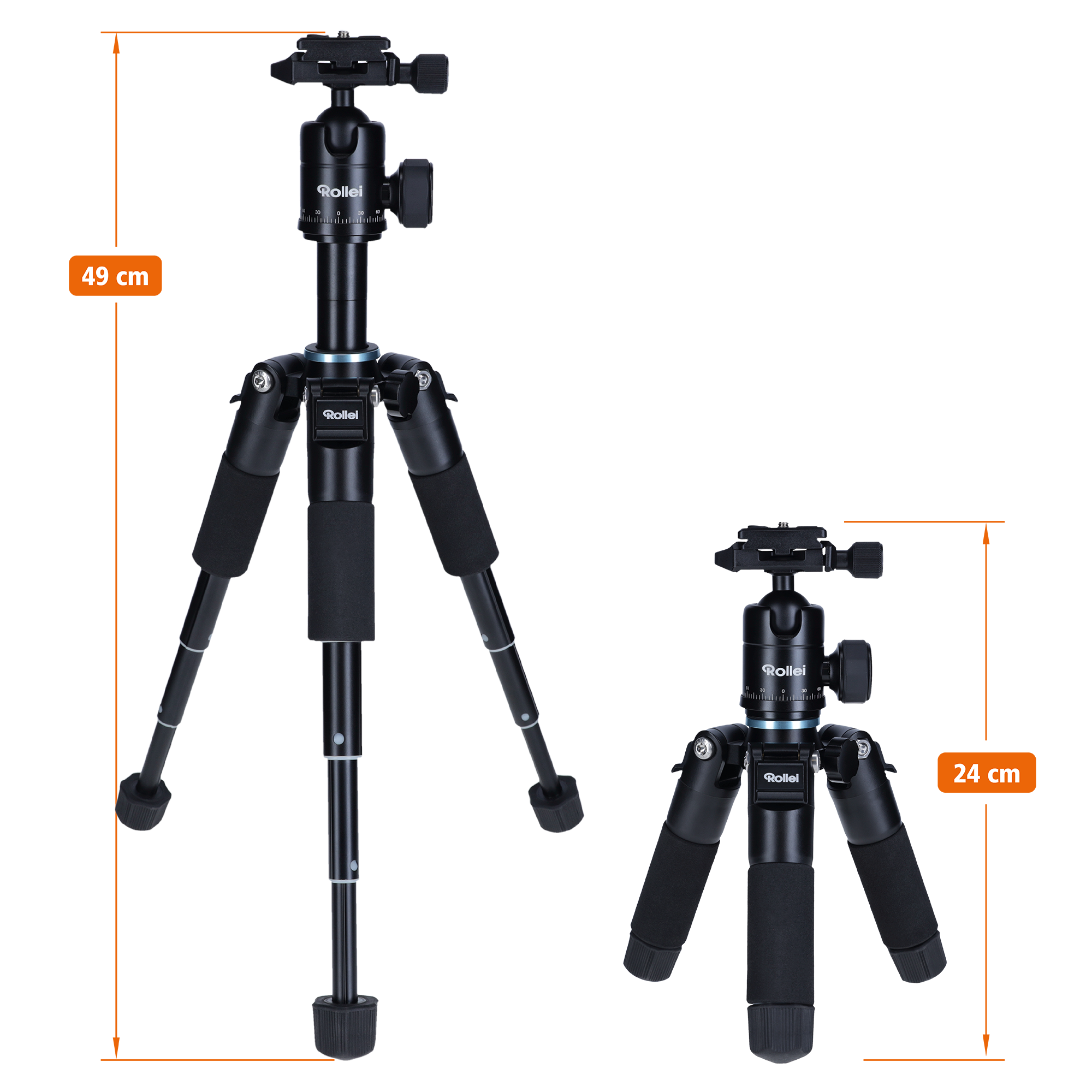 Compact Traveler Mini M-1 Tripod Black