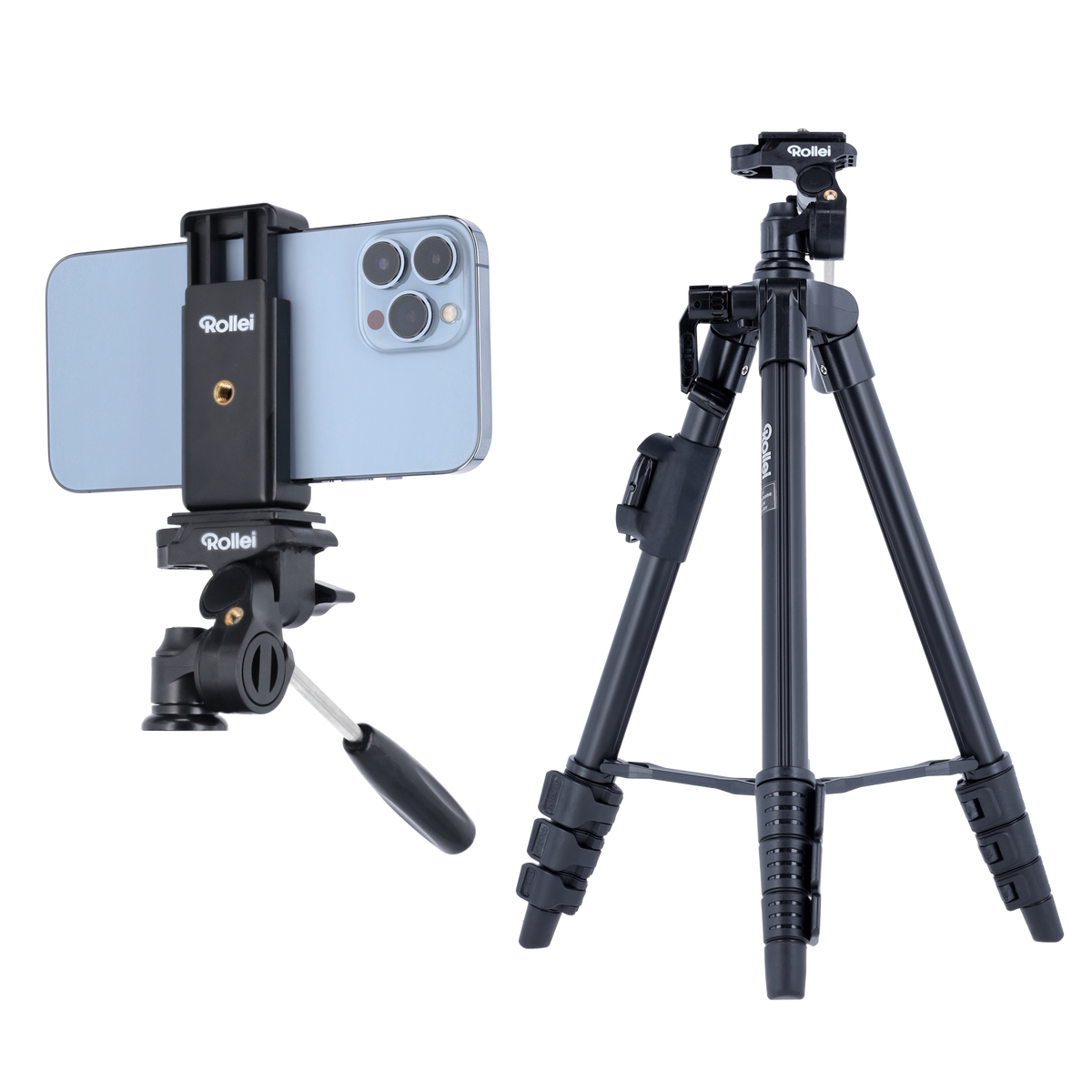 Rollei Light mobile phone tripod traveler with Bluetooth water scale
