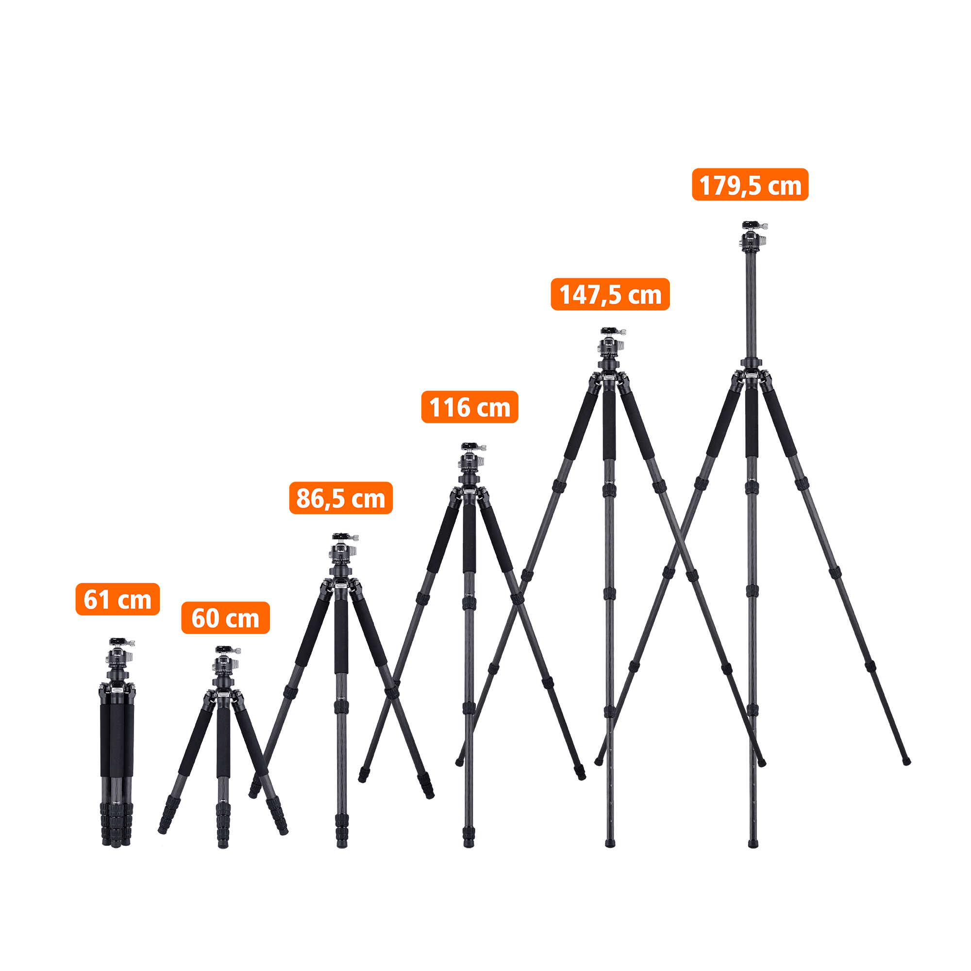 Rock Solid Alpha Mark III - Carbon Stativ