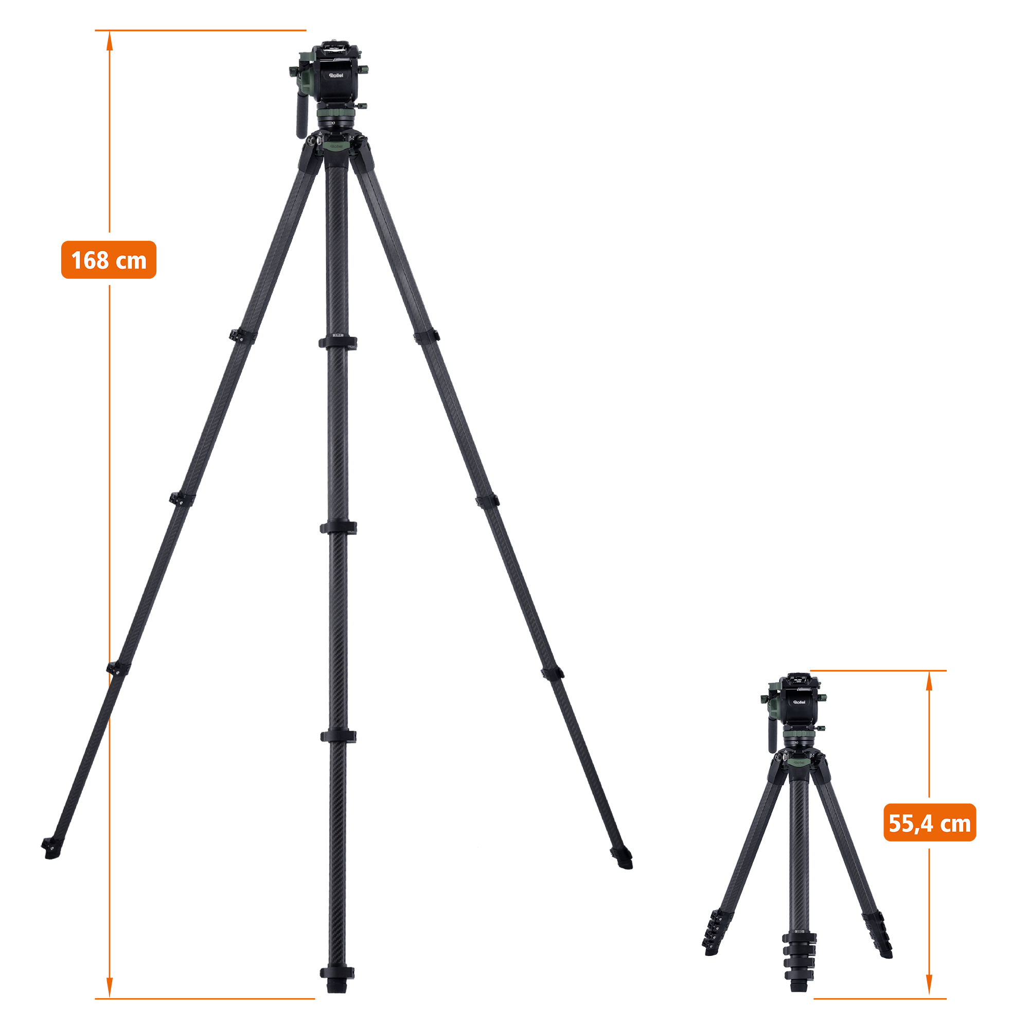 Lion Rock Pro Instinct Video inkl. Stativkopf