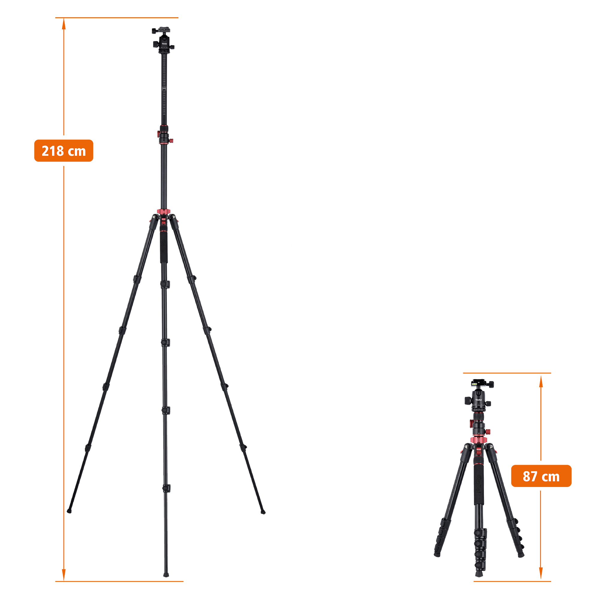 Stativ I Compact Traveler No.2 XL I Foto
