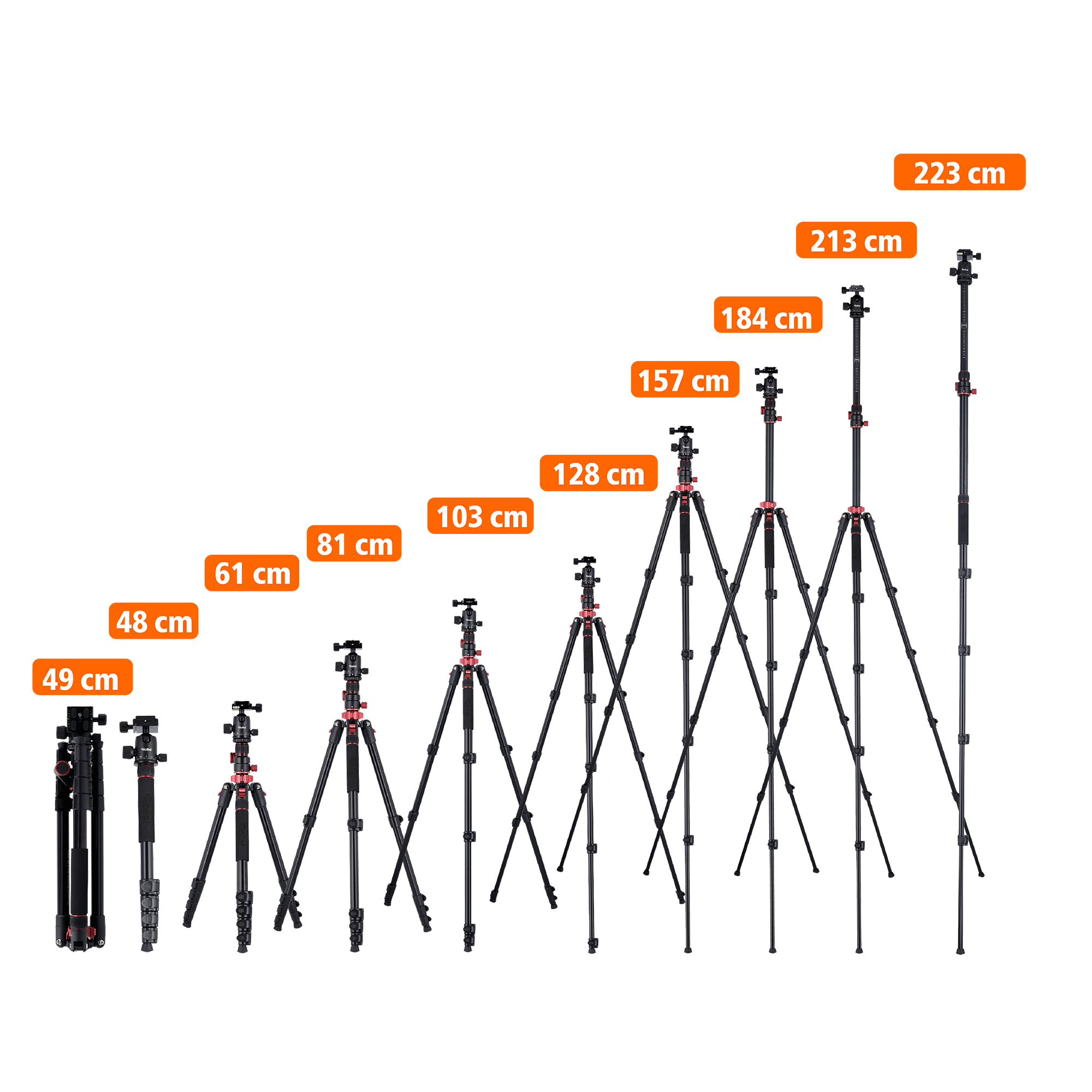Stativ I Compact Traveler No.2 XL I Foto