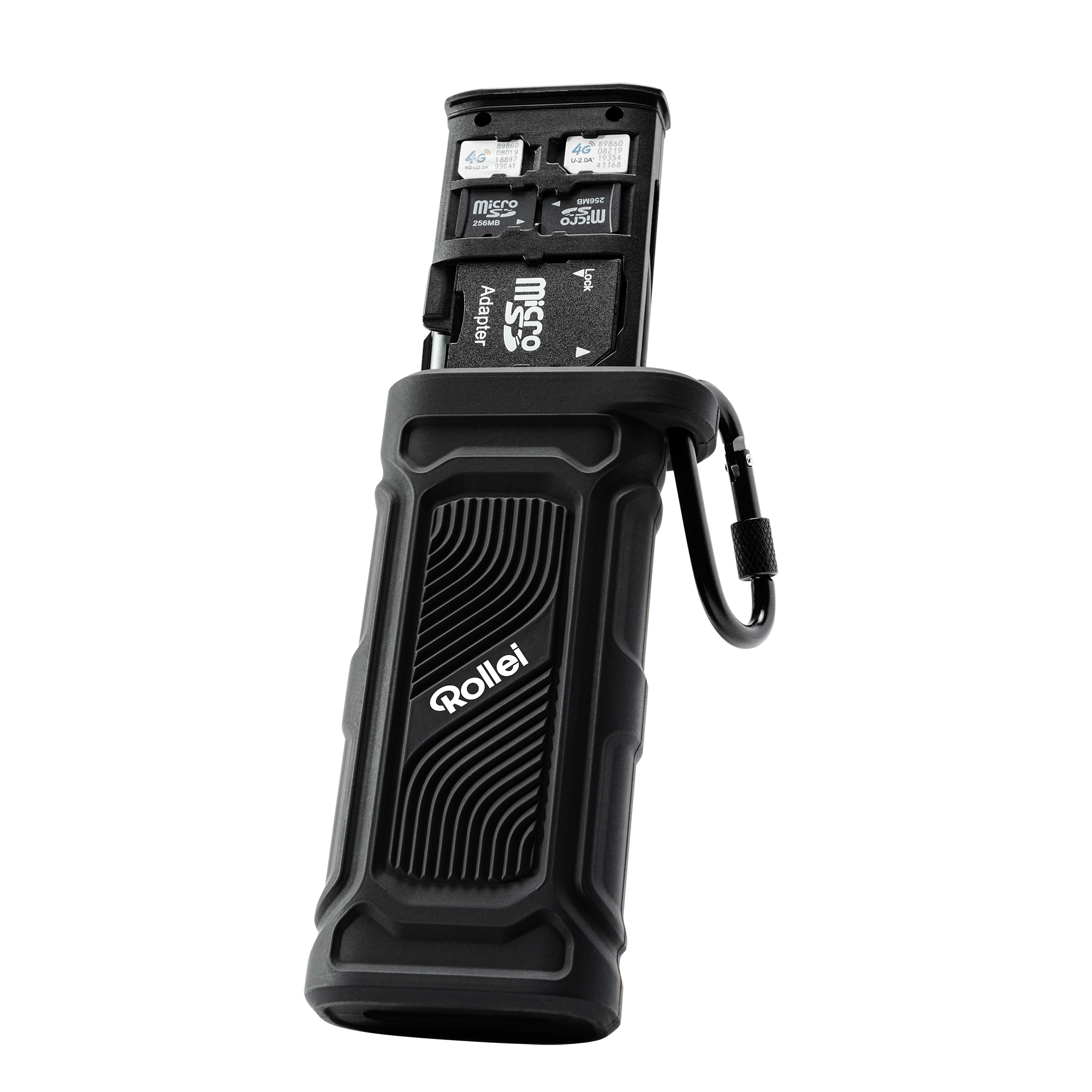 2-in-1 Travel Kartenlesegerät | SD & microSD