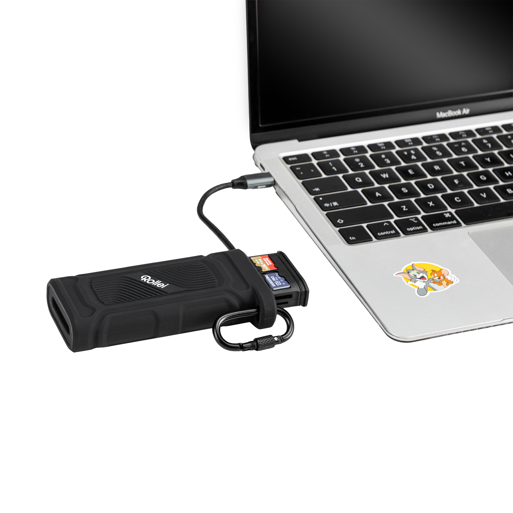 2-in-1 Travel Kartenlesegerät | SD & microSD