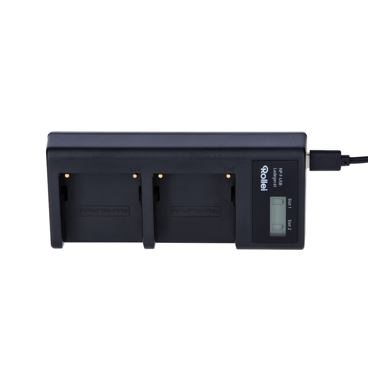 B-Stock Battery Charger for NP-F Batteries