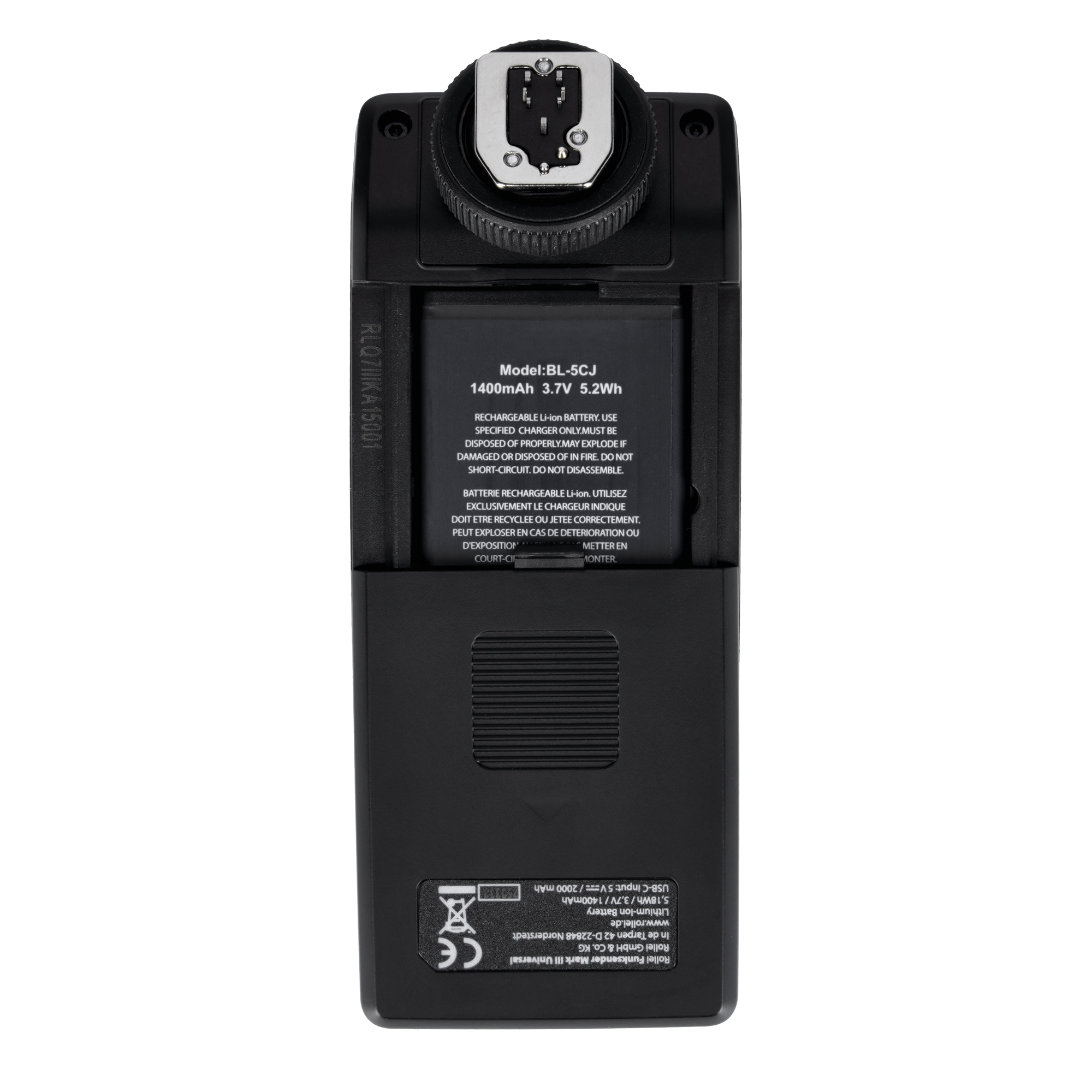 Battery for Mark III radio transmitter