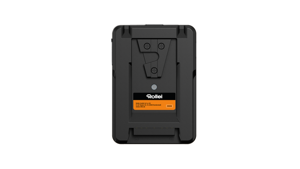 V-Mount Akku 99Wh V2 Pro – Produktansicht Hinterseite