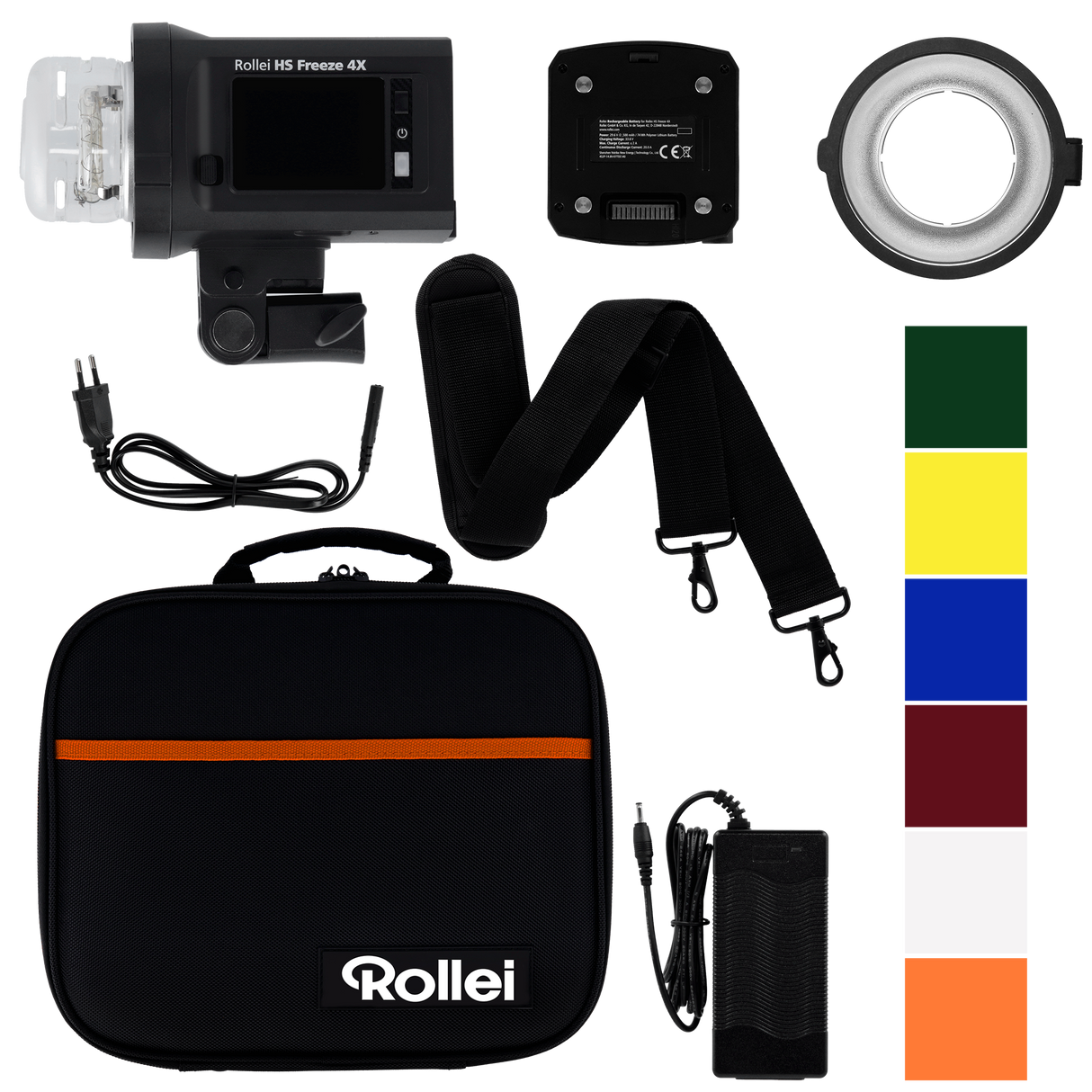 Studio flash | With battery | HS Freeze 4x