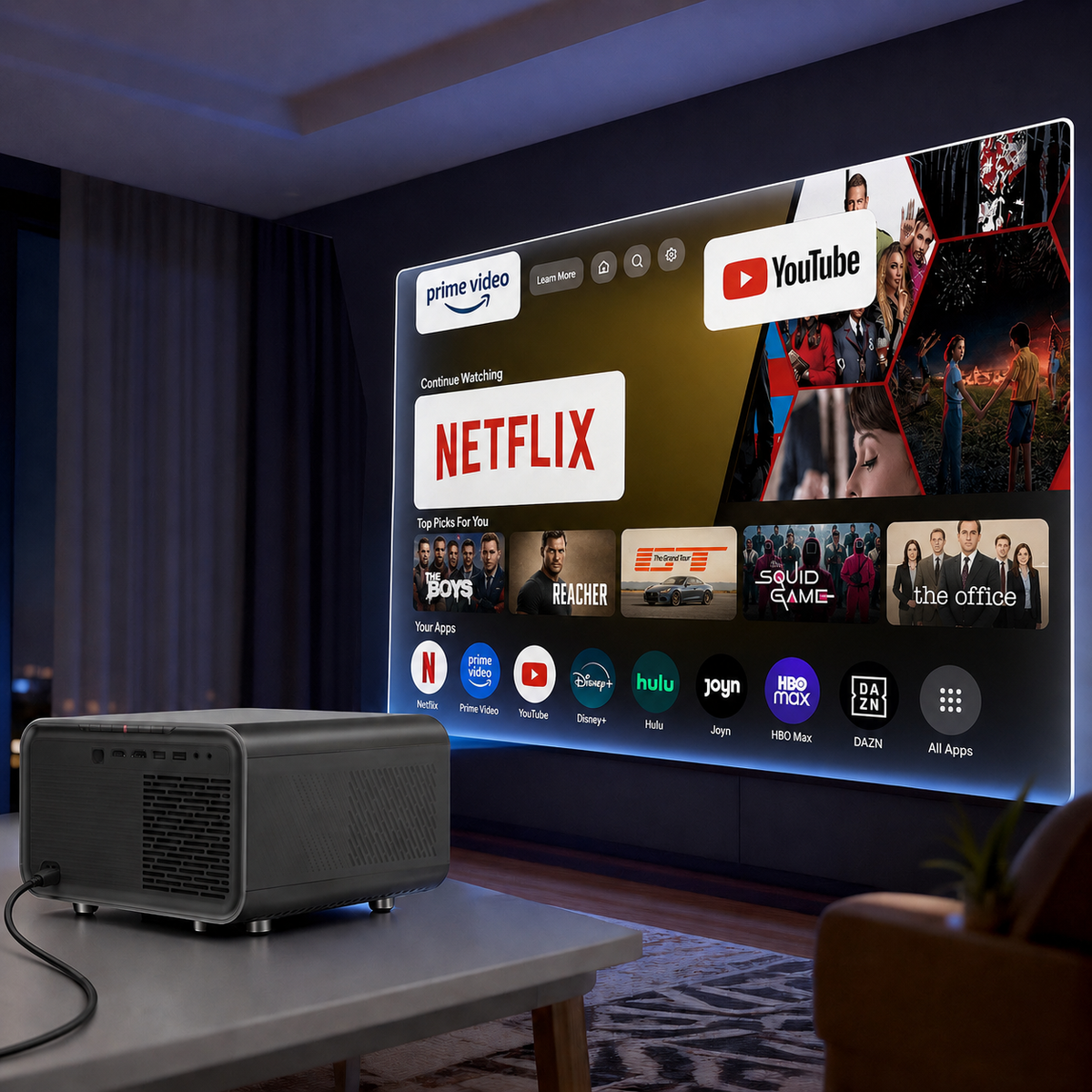 Smart Beamer Pro 4K 1000 ANSI | SB-718