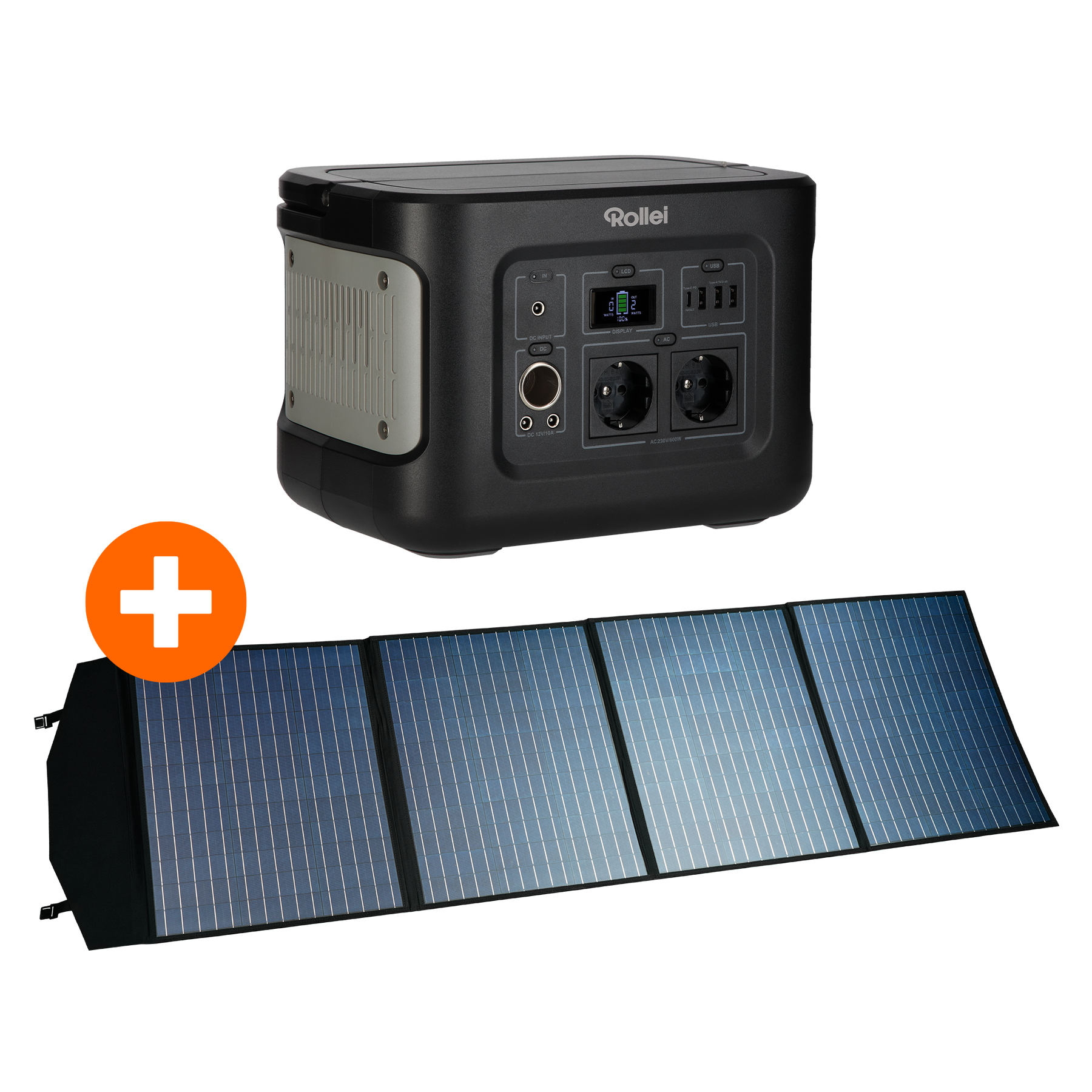 Bundle Power Station 500 + Solar Panel 200