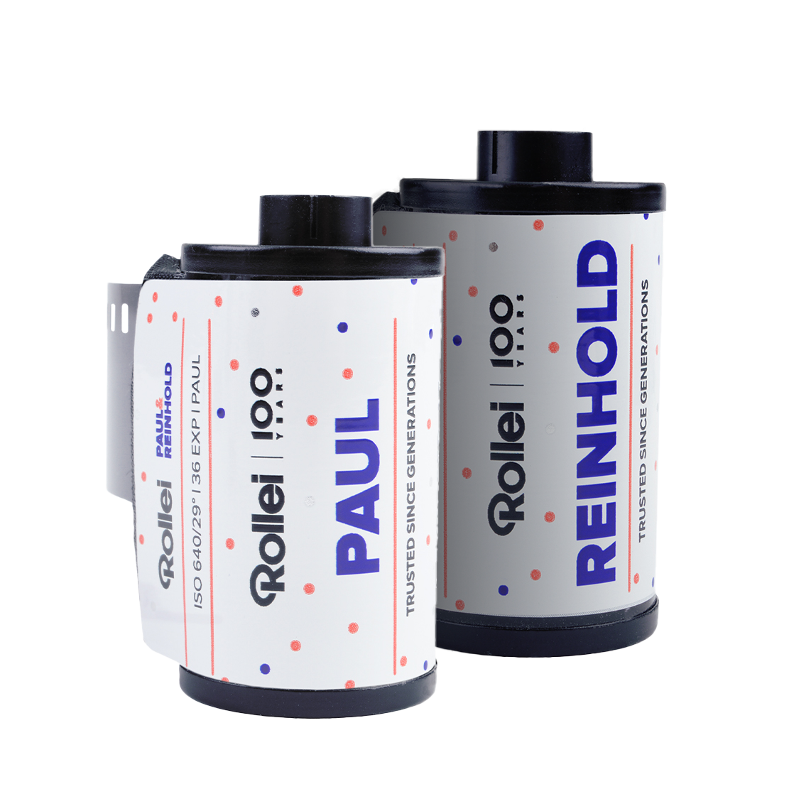 PAUL & REINHOLD Black and White Negative Film | 35mm | 36 Exposures | ISO 640 Twin Pack