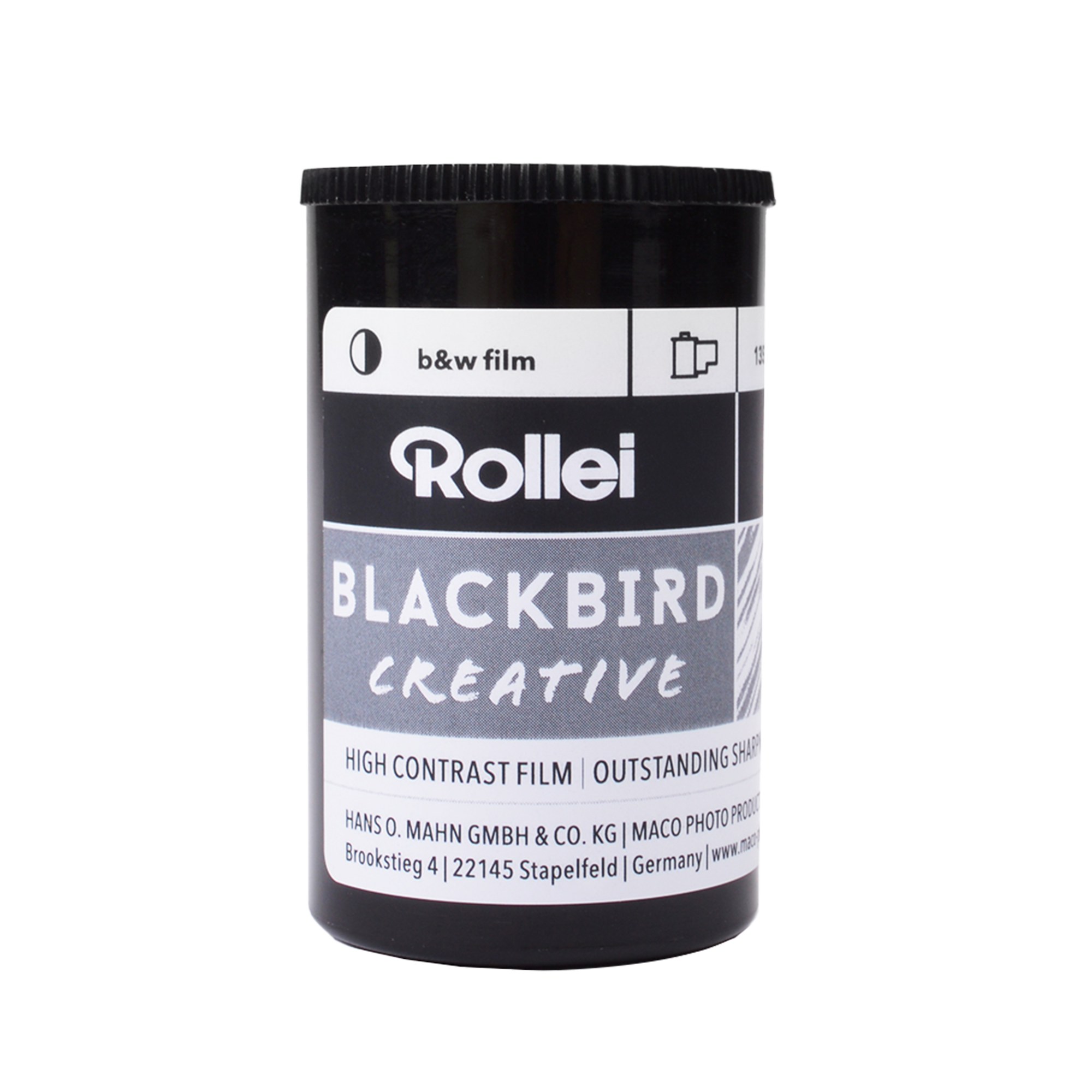 Blackbird Black and White Negative Film | 35mm | 36 Exposures | ISO 64