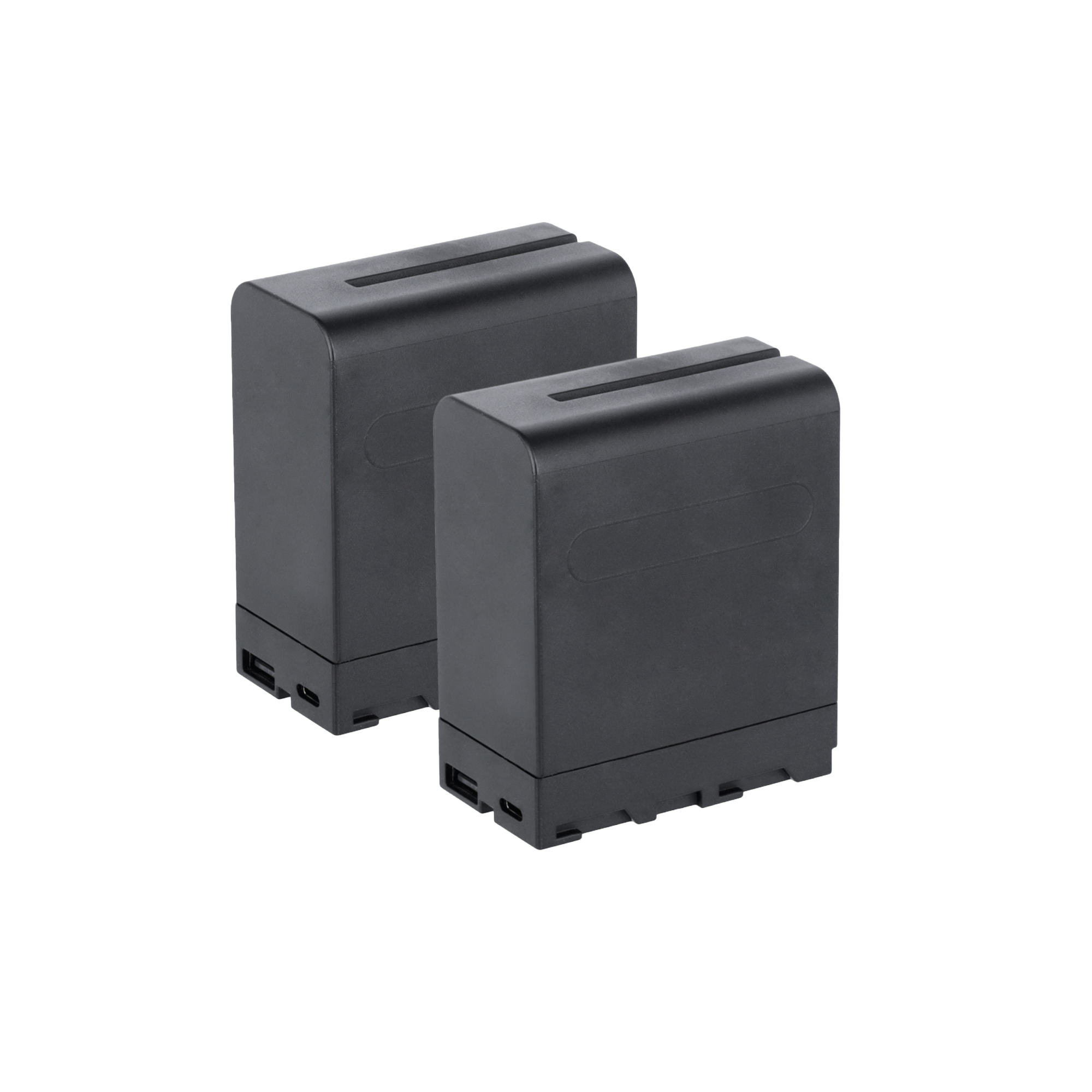 Bundle 2x NP-F Battery with USB-C | various capacities