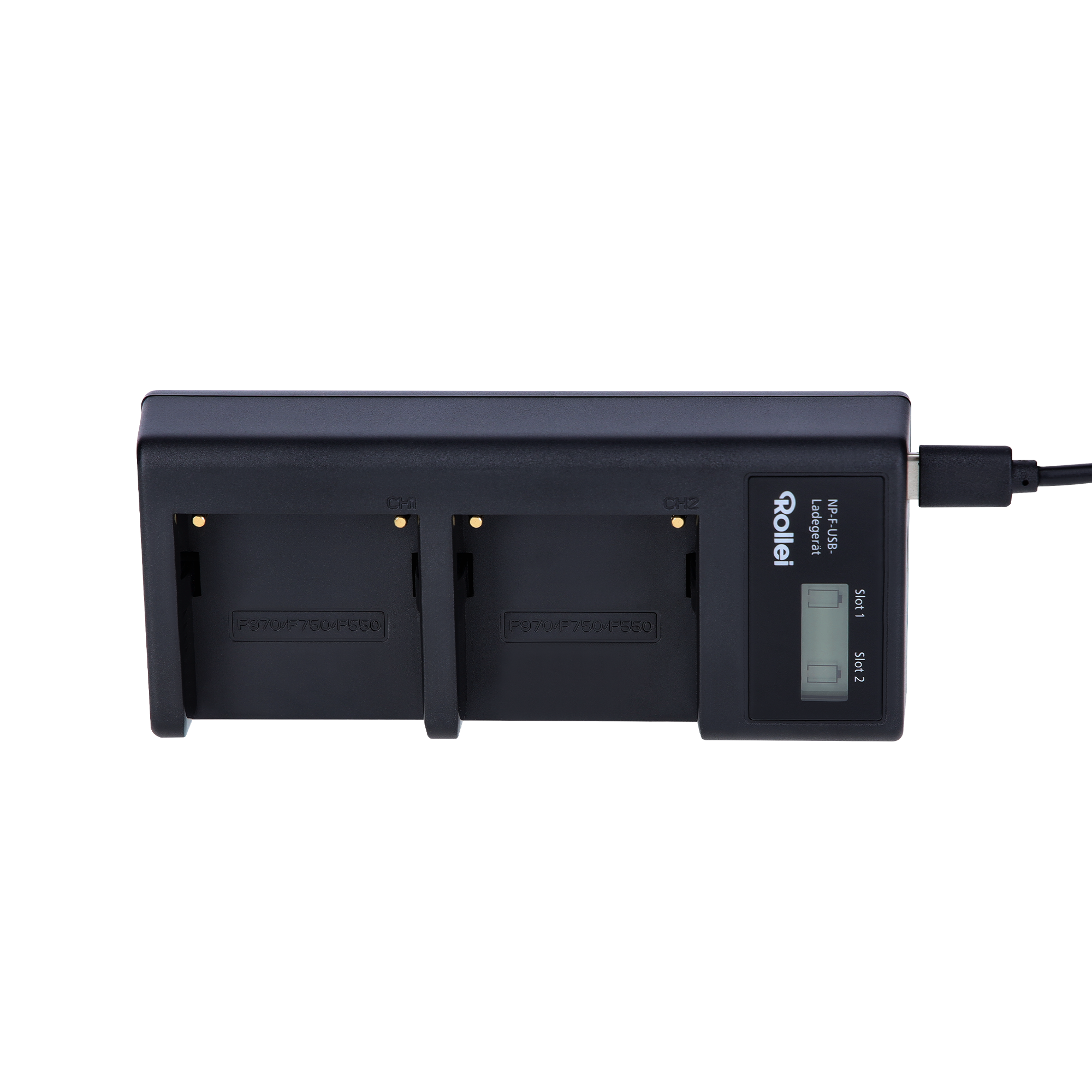 Ladegerät | für NP-F Akkus | Dual Charger
