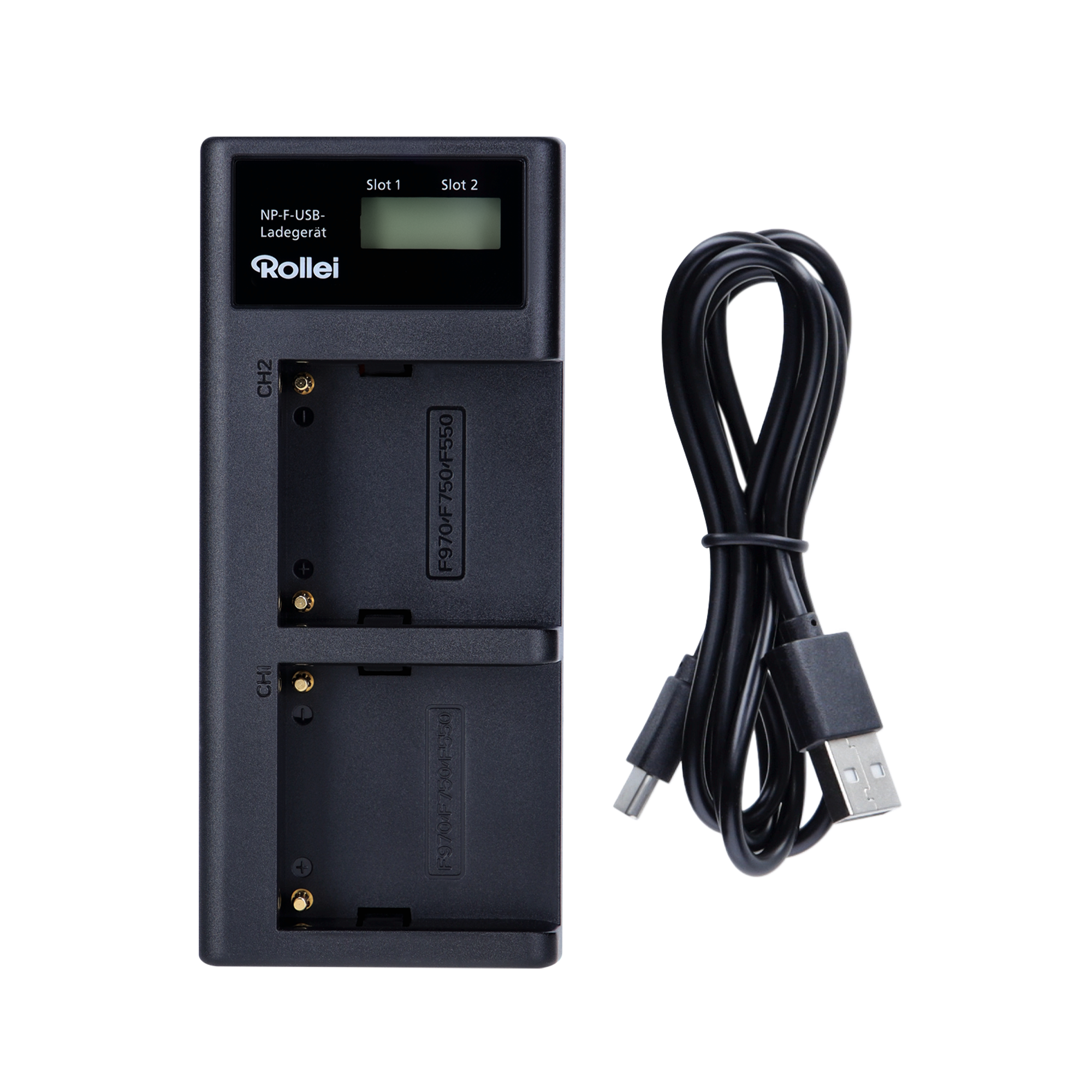 Bundle 2x Battery Type Sony NP-F960 incl. Charger