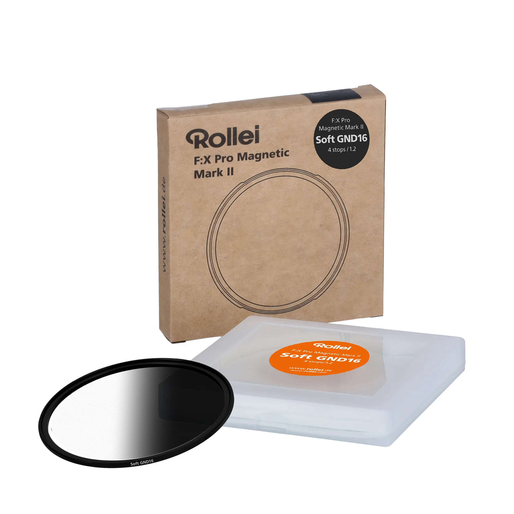 COKIN NUANCES Extreme Soft Grauverlaufsfilter Set – ND4/ND8/ND16, 130mm, Schlagfestes Glas