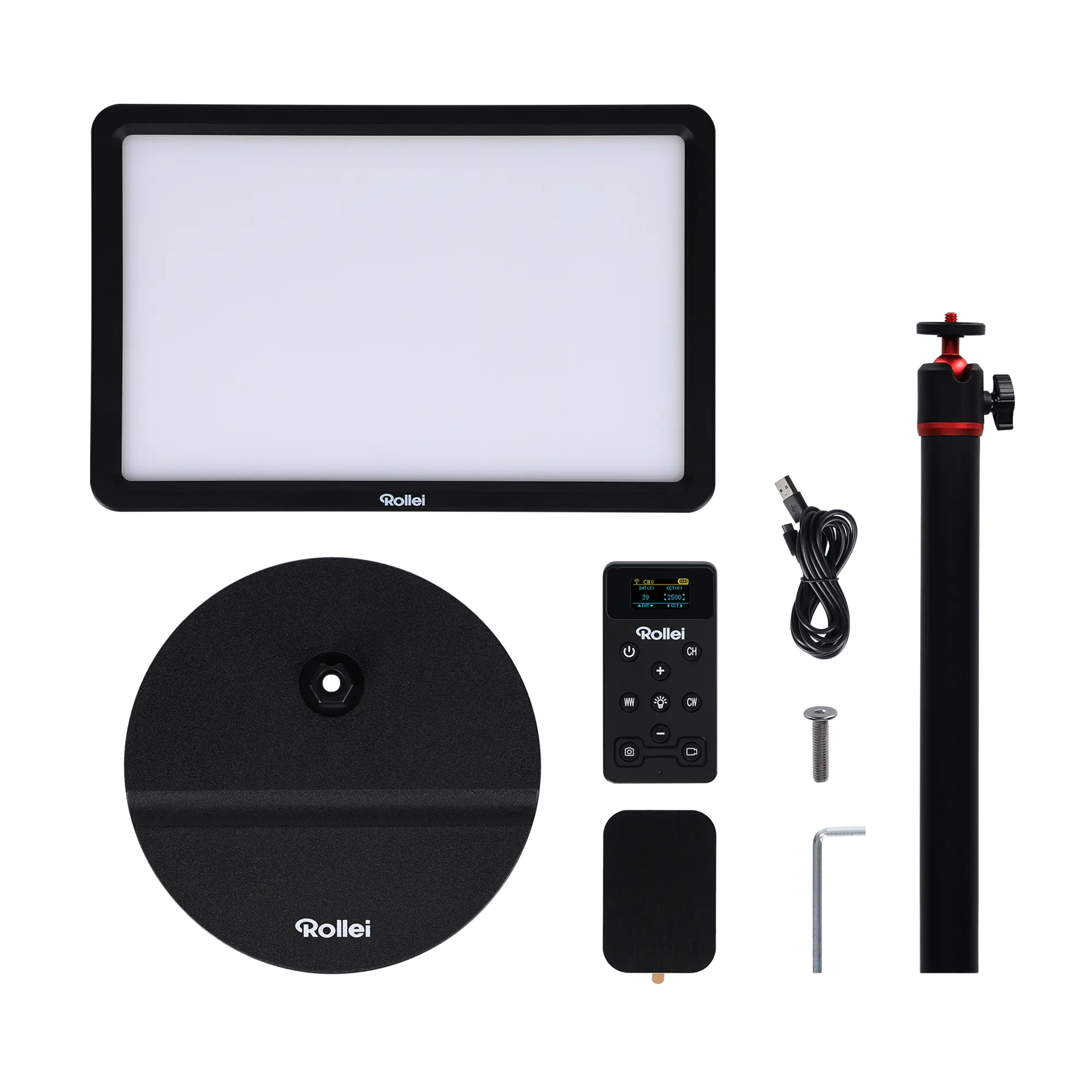Rollei LED Licht LUMIS Key Light Pro - LED-Streaming-Licht