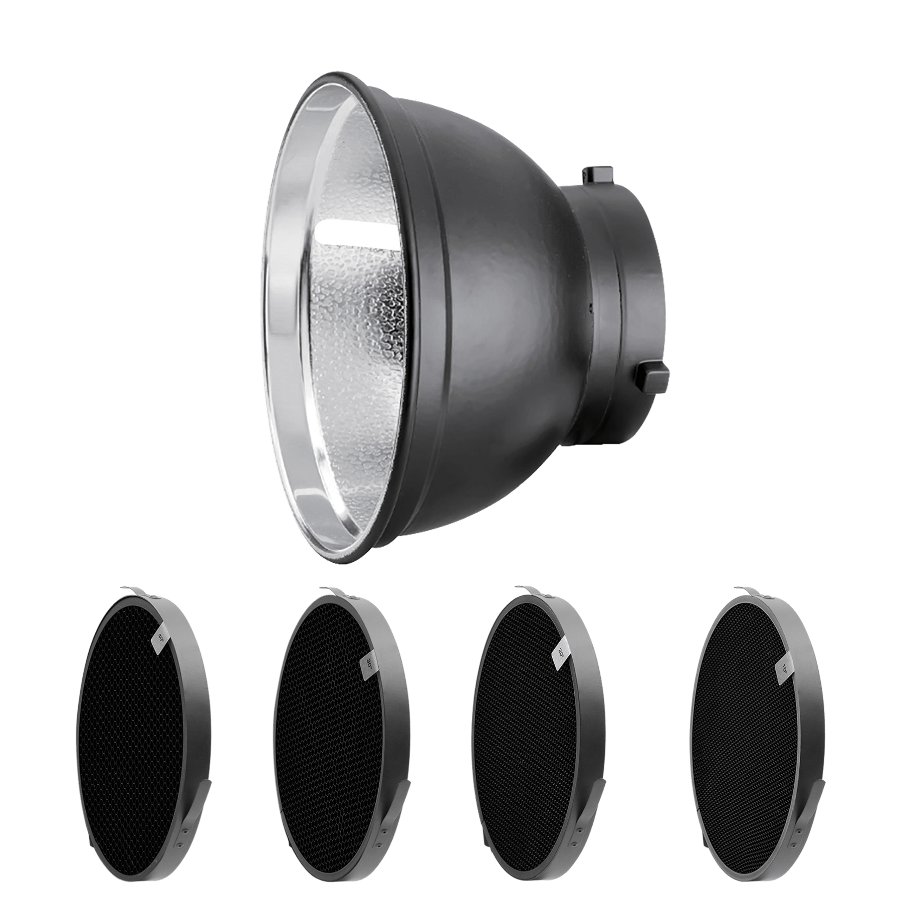 Reflector set 55 ° with grids