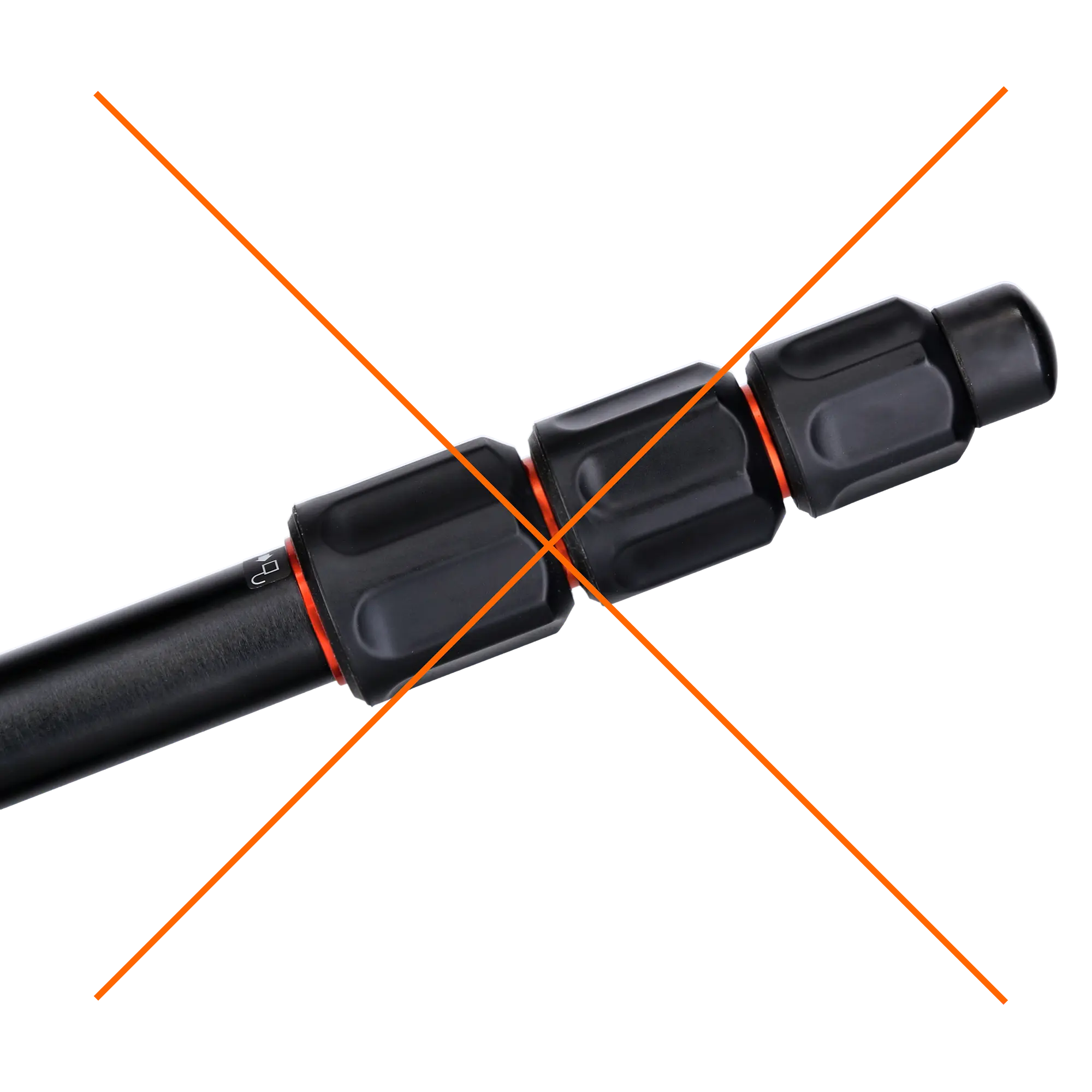 Rollei Stativ Zubehör Stativbein-Plättchen Set Compact Traveler No 1 Alu / Carbon