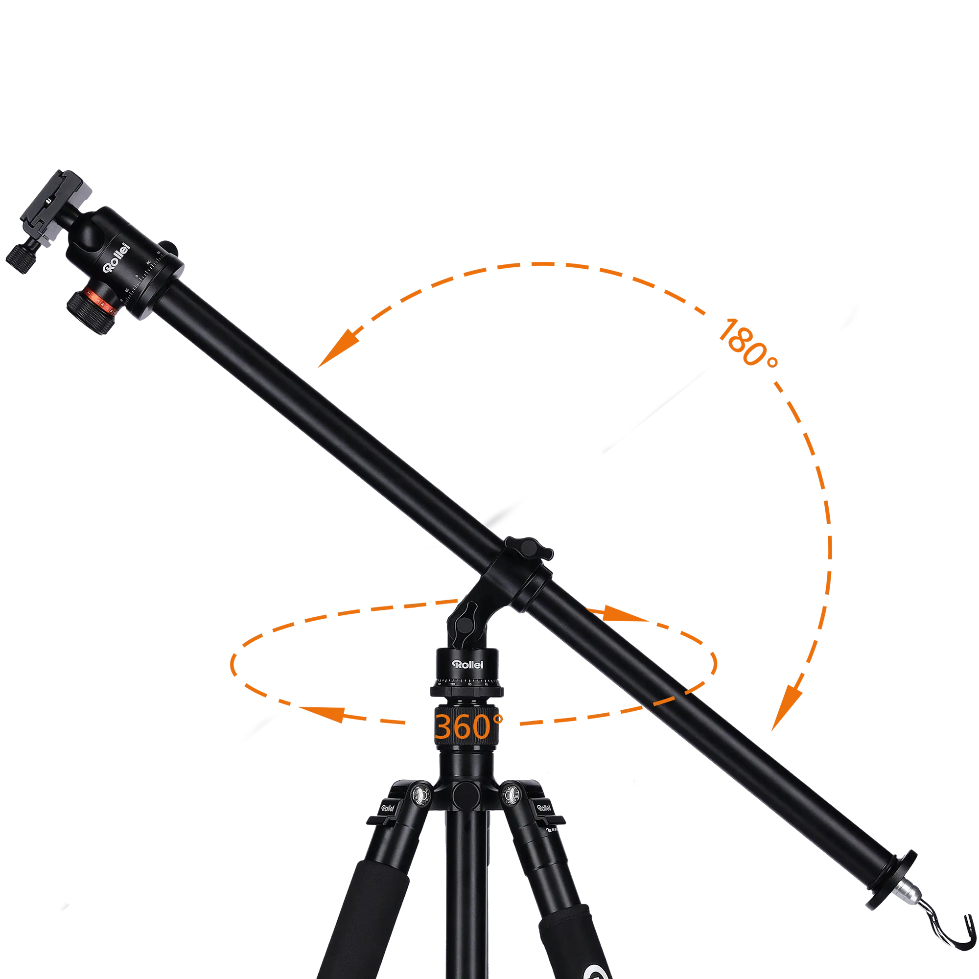 Rollei Stativ Zubehör Winkel-Arm XL für Stative