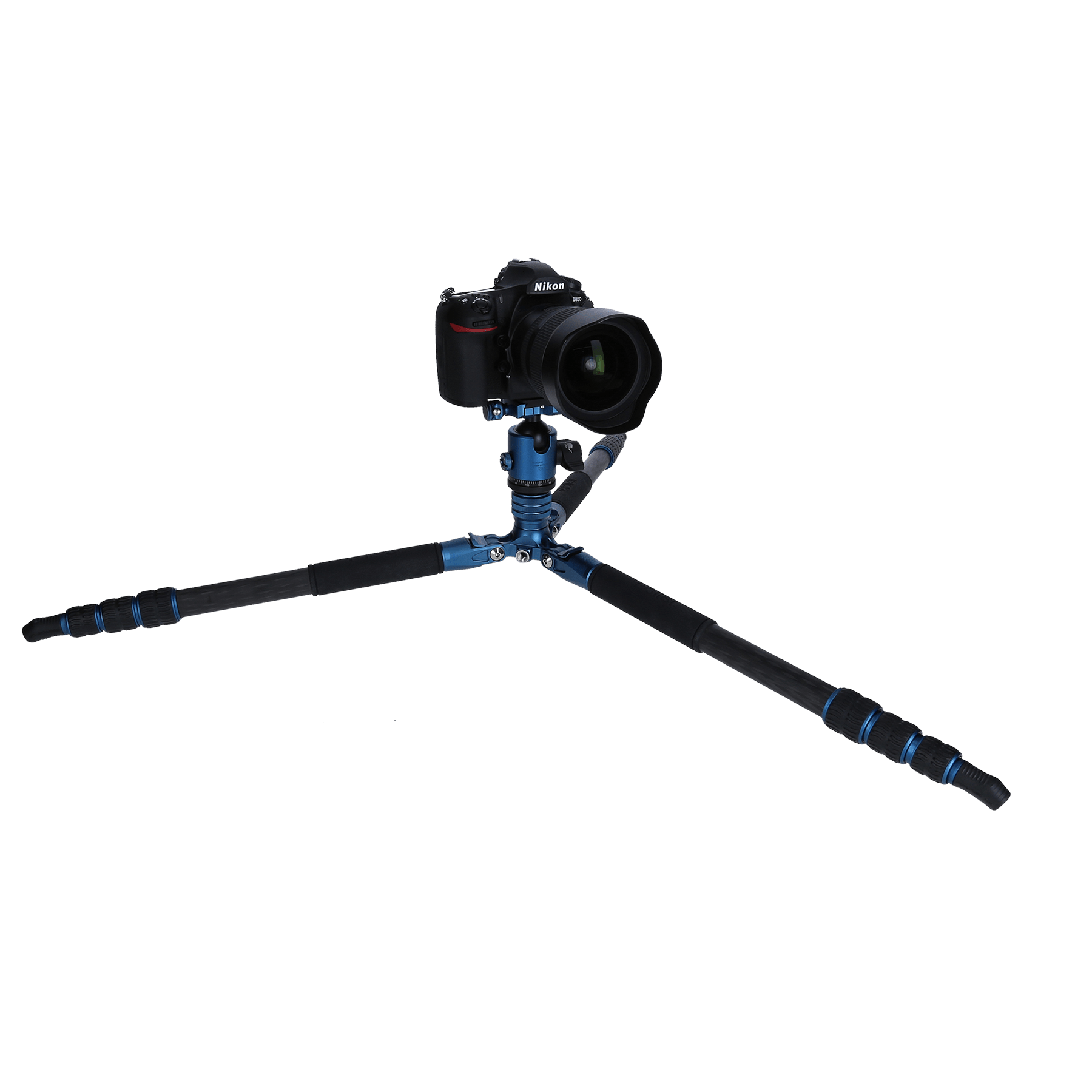 Rollei Stative Lion Rock Traveler L Blue Edition - Carbon Stativ