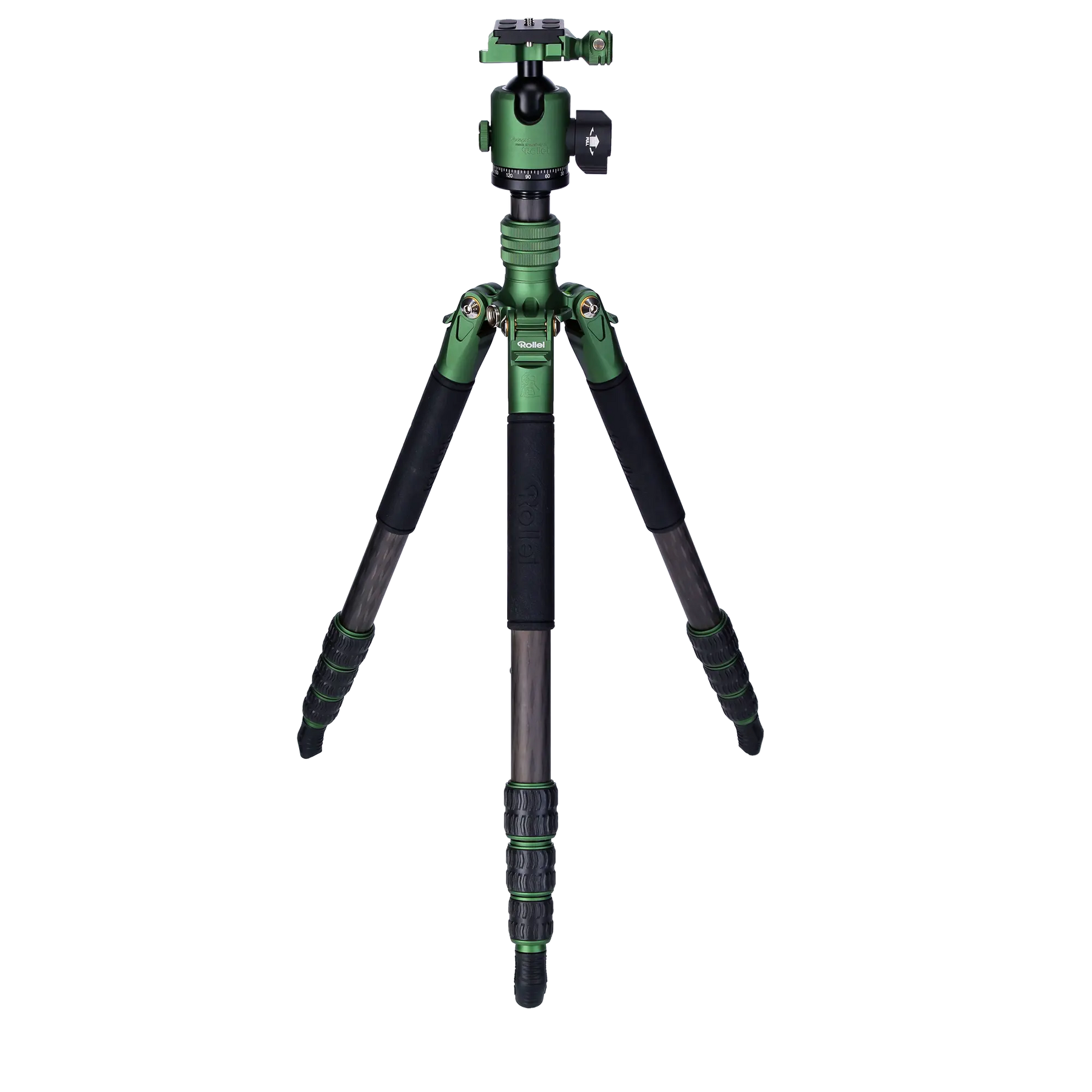 Rollei Stative Lion Rock Traveler L Green Edition - Carbon Stativ