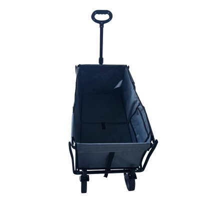 Faltbarer Bollerwagen 90L | robust, leicht & platzsparend