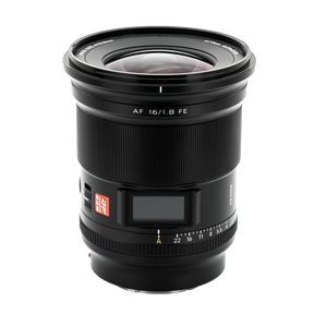 Lens AF 16mm F/1.8 FE with Sony E mount