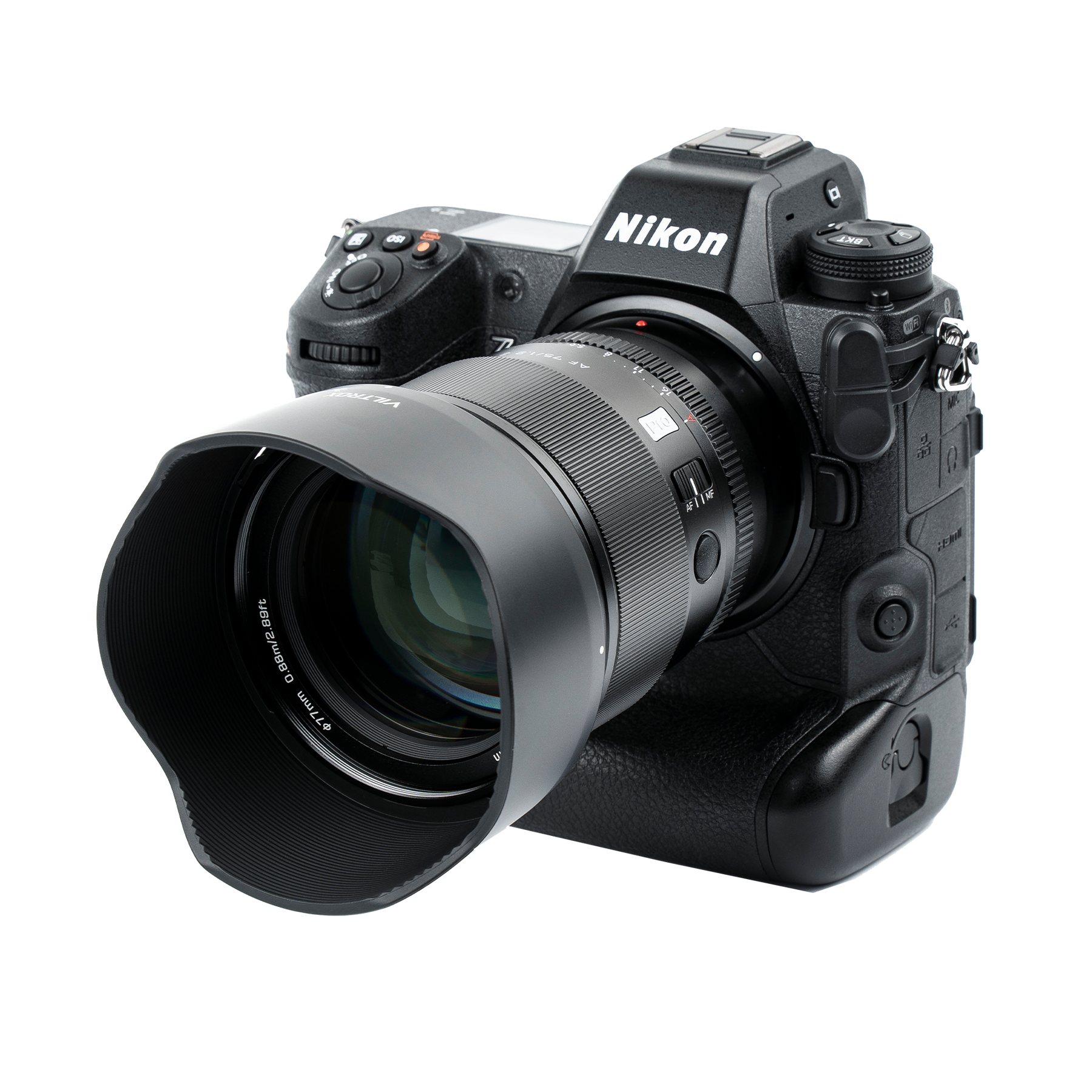 Lens AF 75mm F/1.2 Pro Z DX with Nikon Z mount