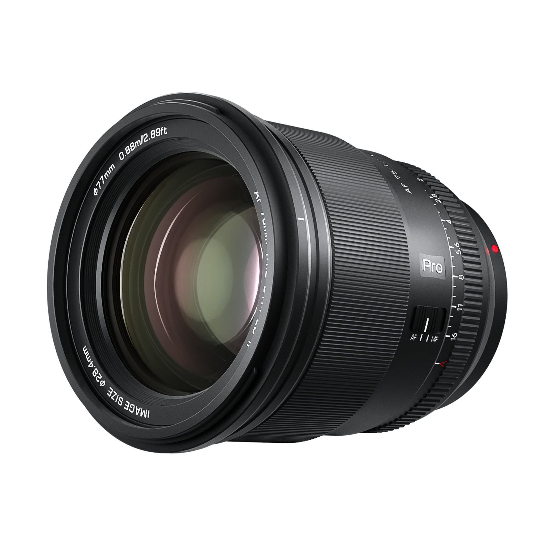 Lens AF 75mm F/1.2 Pro Z DX with Nikon Z mount