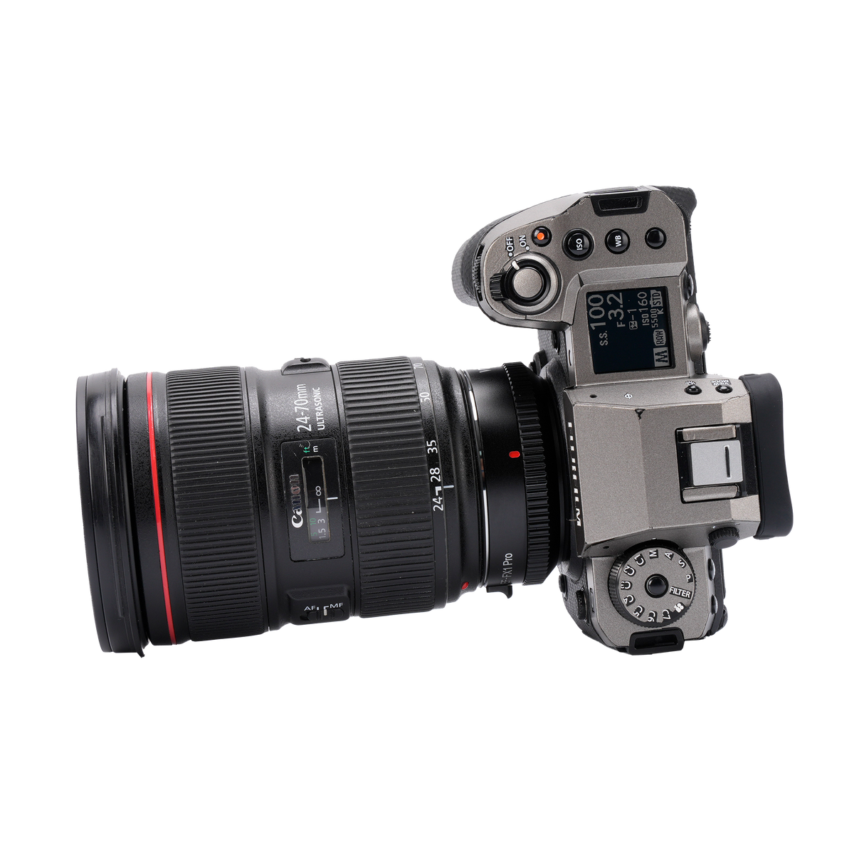 EF-FX1 Pro Adapter für Canon-EF/EF-S-Objektive an Fuji-X-Mount