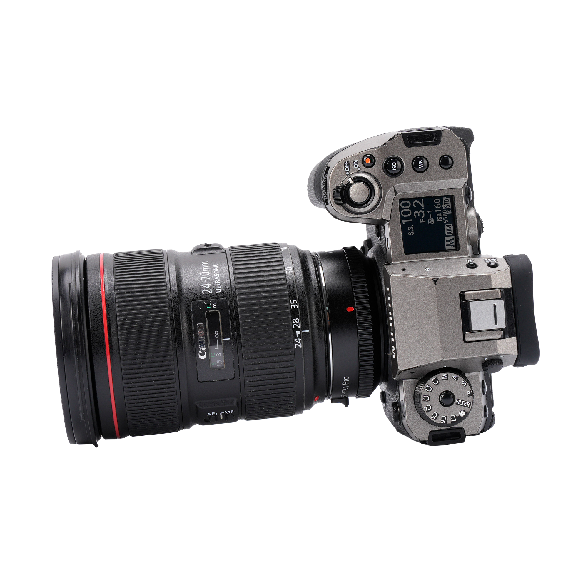 Viltrox EF-FX1 Pro Adapter für Canon-EF/EF-S-Objektive an Fuji-X-Mount