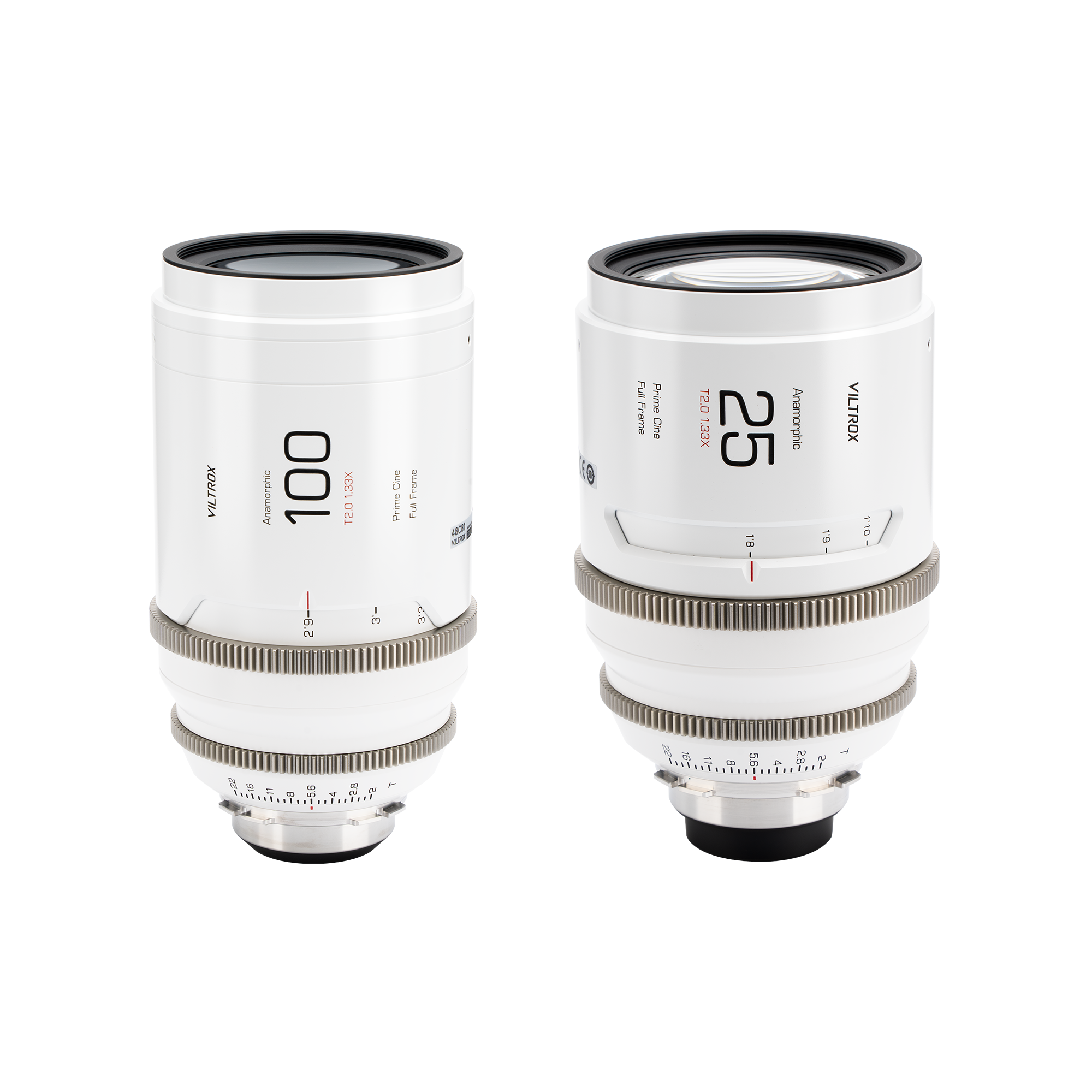 Viltrox Anamorphic Cine-Objektiv Set 25/100 mm T2.0 1.33x mit PL-Mount