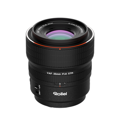 Rollei Objektiv | AF 35 mm | F/1.8 FE | Sony E-Mount