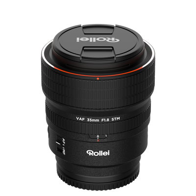 Rollei Objektiv | AF 35 mm | F/1.8 FE | Sony E-Mount