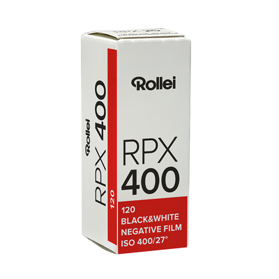 RPX Schwarzweiß-Negativfilm | 35 mm & Rollfilm | ISO 25 / 100 / 400