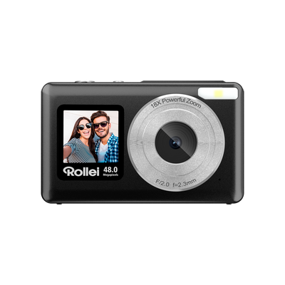 B-Ware Compactline Pocket | Transparent | 48MP Digital Camera with 4K