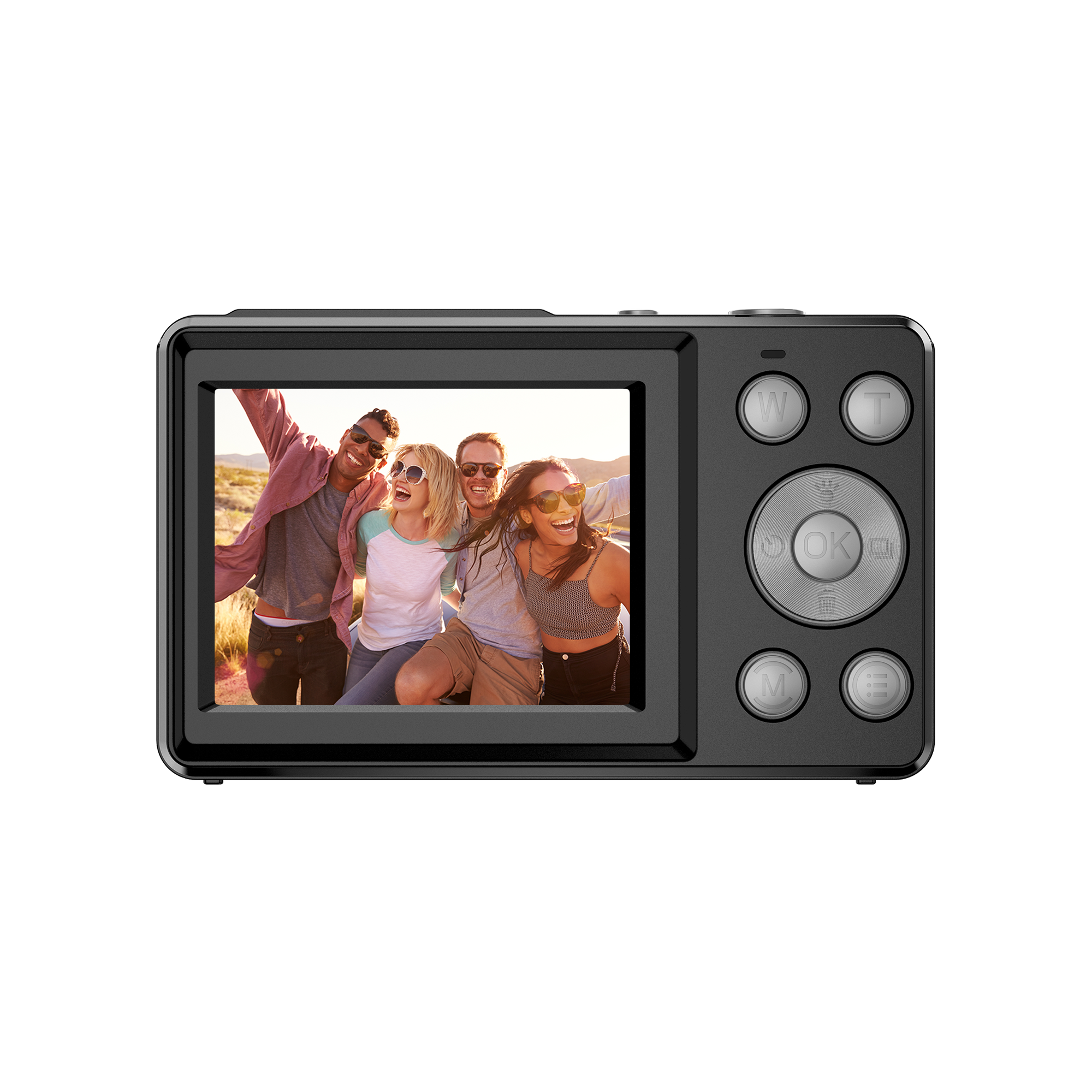 Compactline Pocket | Transparent Clear | 48 MP Digital Camera with 4K