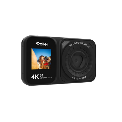 Compactline Dual Screen | 64 MP Digital Camera with 4K