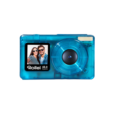 Compactline Pocket | Transparent Clear | 48 MP Digitalkamera mit 4K