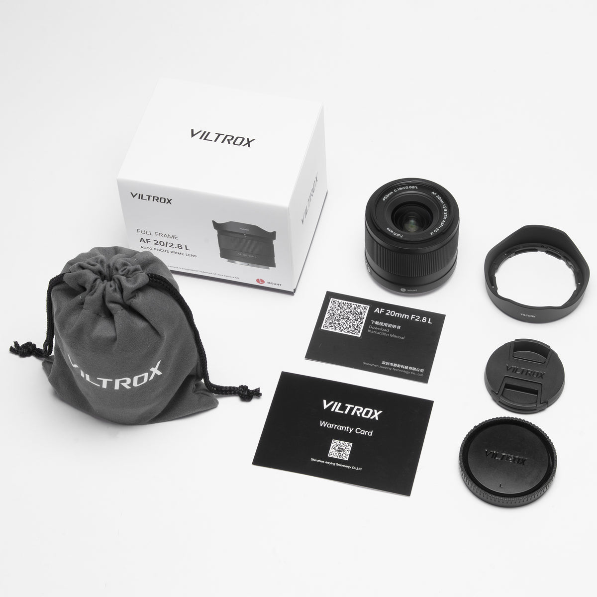 Viltrox Objektiv | AF 20mm | F/2.8 | L-Mount