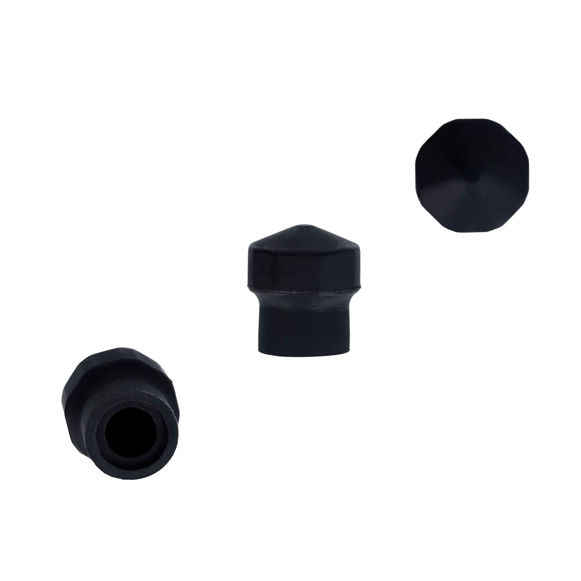 3er-Set Gummifüße für Stative