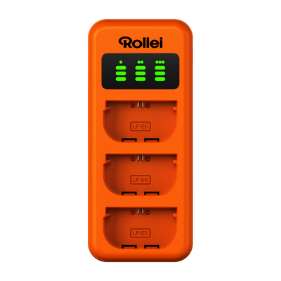 Charger Set | 3-Pack Camera Batteries & Charger