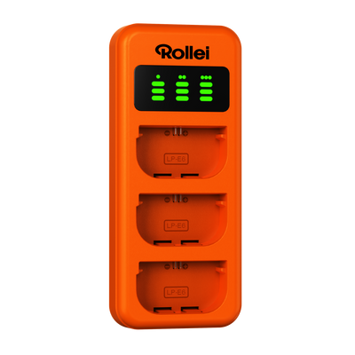 Charger Set | 3-Pack Camera Batteries & Charger