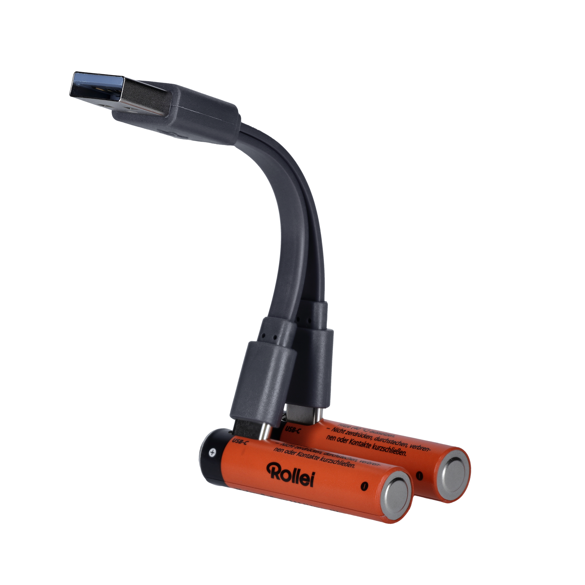 USB-C Li-Ion Akkus (wiederaufladbar) – 4er-Pack