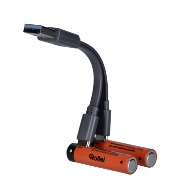 USB-C Li-Ion Akkus (wiederaufladbar) – 4er-Pack