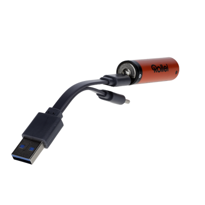 USB-C Li-Ion Akkus (wiederaufladbar) – 4er-Pack